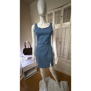 Consuvi Blue Denim Mini Dress S